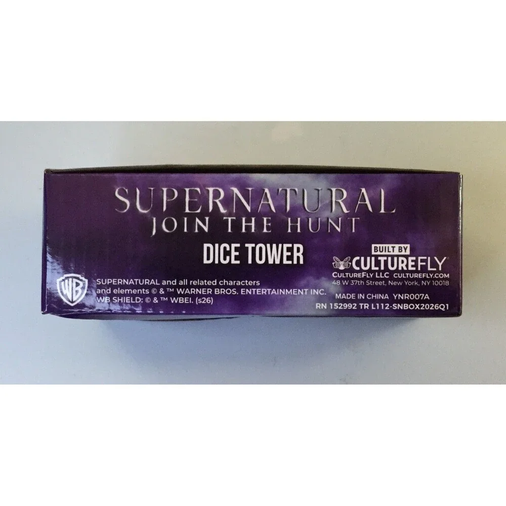 Supernatural Crowley D&D Dice Tower Culturefly Exclusive Sam & Dean Winchester